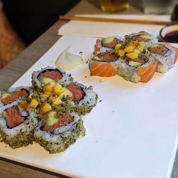Yume Sushi - Spicy tuna and salmon lover rolls - Sushi Bars Near Me - Arlington, Virginia Yume Sushi - Spicy tuna and salmon lover rolls - Sushi Bars Near Me - Arlington, Virginia