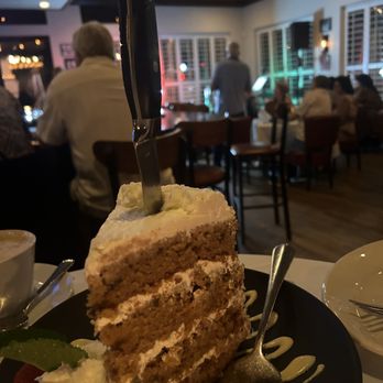 Rosebud - Lemont - Carrot cake slice - Italian Near Me - Lemont, Illinois Rosebud - Lemont - Carrot cake slice - Italian Near Me - Lemont, Illinois