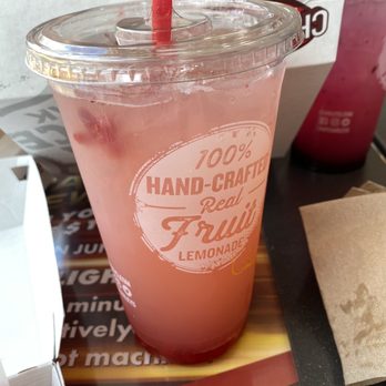Charleys Cheesesteaks - Large strawberry lemonade - Sandwiches Near Me - Fort Lewis, Washington Charleys Cheesesteaks - Large strawberry lemonade - Sandwiches Near Me - Fort Lewis, Washington