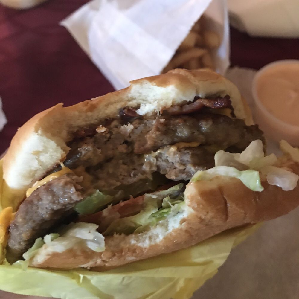 Bad Boy Burgers 2 - Double bacon cheeseburger - Burgers Near Me - Boise, Idaho Bad Boy Burgers 2 - Double bacon cheeseburger - Burgers Near Me - Boise, Idaho