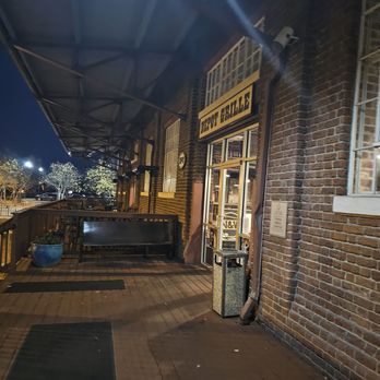 The Depot Grille - Patio entrance - Steakhouses Near Me - Lynchburg, Virginia