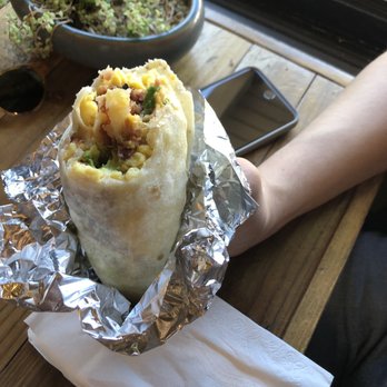 Jenna Sue's Cafe - Egg, cheese, and bacon burrito. - Coffee & Tea Near Me - Boulder Creek, California Jenna Sue's Cafe - Egg, cheese, and bacon burrito. - Coffee & Tea Near Me - Boulder Creek, California