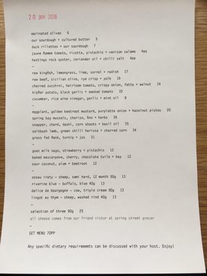 Menu photo 2 Host Brunswick, VIC