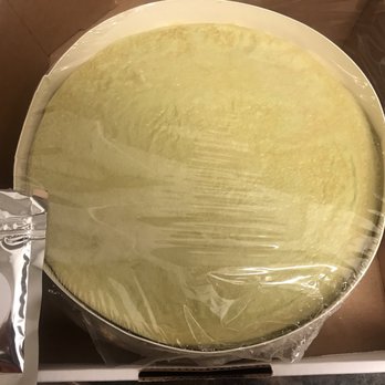Lady M Cake Boutique - Green Tea Mille Crêpes - shipped with green tea powder in a separate pouch - Desserts Near Me - New York, New York