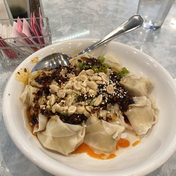 Andy's Kitchen - Wonton with chili saucd - Chinese Near Me - Folsom, California Andy's Kitchen - Wonton with chili saucd - Chinese Near Me - Folsom, California