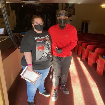 Temple Live - a man and a woman wearing masks - Music Venues Near Me - Fort Smith, Arkansas Temple Live - a man and a woman wearing masks - Music Venues Near Me - Fort Smith, Arkansas