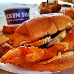 Chicken Shack - Spicy Chicken Sandwich Delicious