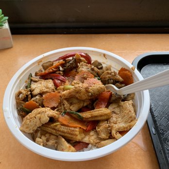 Thai Dish - Pickpow Chicken w Veggies - Thai Near Me - Boston, Massachusetts
