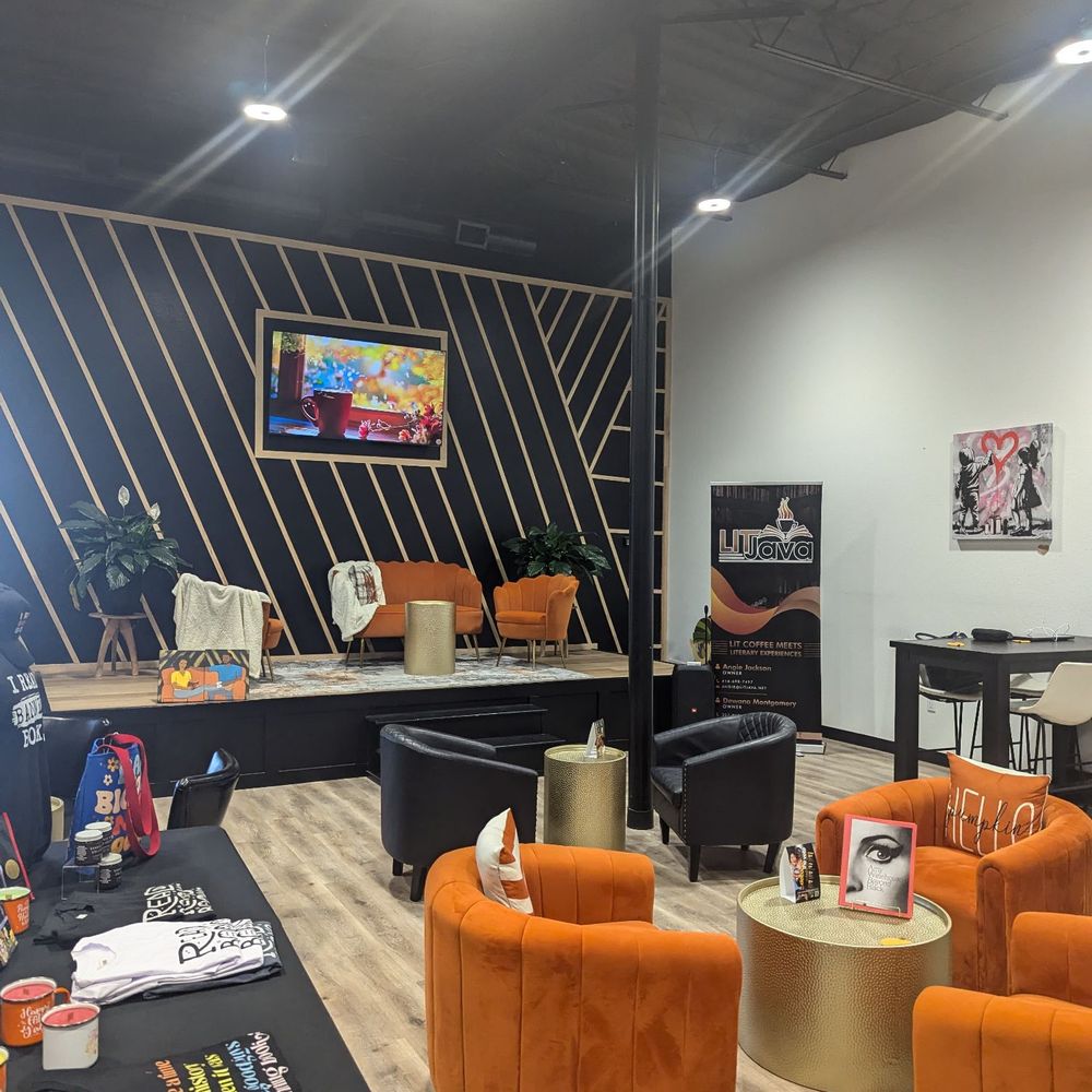 Cute sitting area and space for events