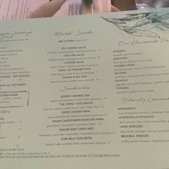 Esther's Kitchen - Menu - Italian Near Me - Las Vegas, Nevada