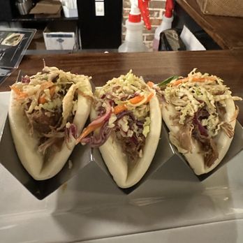 Wicked Bao - Adobo Pulled Pork Baos - Asian Fusion Near Me - Fernandina Beach, Florida Wicked Bao - Adobo Pulled Pork Baos - Asian Fusion Near Me - Fernandina Beach, Florida