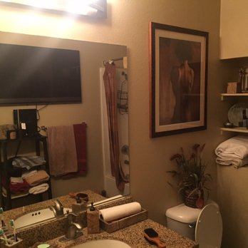 210 Third Lofts - 52" tv and PS3 in the bathroom - Apartments Near Me - Long Beach, California