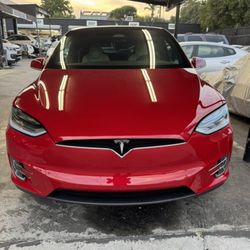 Custom Collision Group - Tesla Model X detailed after repairs ready to go home