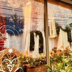 Bridget's An Irish Tradition - Light and dark in Aran knitwear. Cozy, comfortable, warm and stylish. Aran sweaters are always trending!