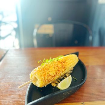 Seasurf Fish - Happy Hour Street Corn | IG @moniquedao - Seafood Near Me - Yorba Linda, California