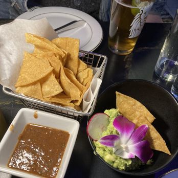 Spanglish - Guacamole, chips, and salsa - Mexican Near Me - Astoria, New York