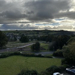 Tulloch Castle Hotel - View from our balcony