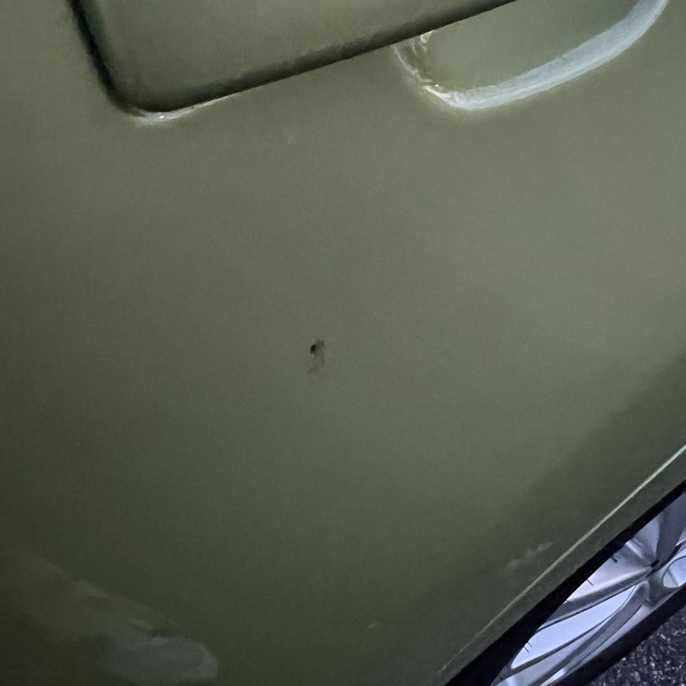 Exterior not clean.