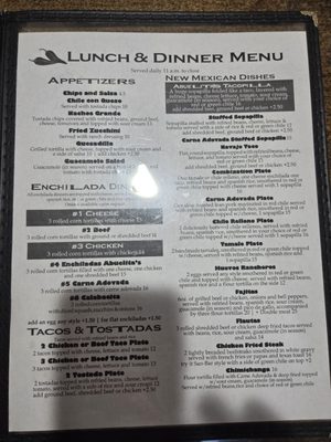 Menu photo 3 Abuelita's New Mexican Restaurant Bernalillo, NM Menu photo 3 Abuelita's New Mexican Restaurant Bernalillo, NM