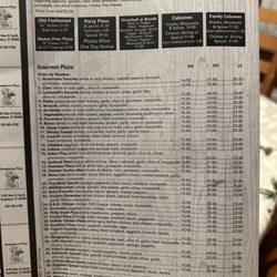 Hometown Pizza of Southbury - December 2023 Menu Page 2