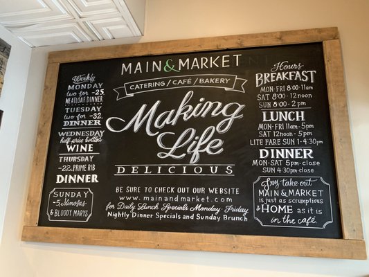 Menu photo 3 Main & Market Annapolis, MD Menu photo 3 Main & Market Annapolis, MD