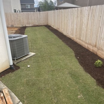 Anderson Landscaping - a back yard with an air conditioner - Landscaping Near Me - Fresno, California Anderson Landscaping - a back yard with an air conditioner - Landscaping Near Me - Fresno, California