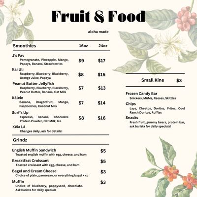 Menu photo 5 Kohola Coffee Kailua-Kona, HI Menu photo 5 Kohola Coffee Kailua-Kona, HI
