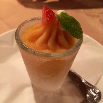 Guinea Pig - Orange Sorbet - after starters - Seafood Near Me - Dalkey, D