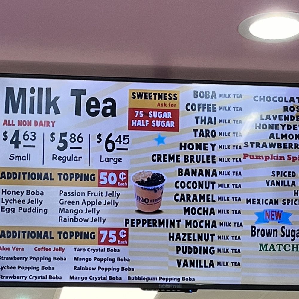 Uno Tea House - La Mirada - Menu - Bubble Tea Near Me - La Mirada, California Uno Tea House - La Mirada - Menu - Bubble Tea Near Me - La Mirada, California
