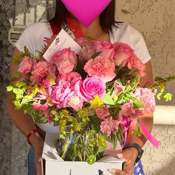 Flower World - My mom with her flowers - Florists Near Me - Northridge, California