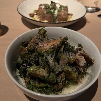 Clarklewis - Brussel sprouts and meatballs - New American Near Me - Portland, Oregon Clarklewis - Brussel sprouts and meatballs - New American Near Me - Portland, Oregon