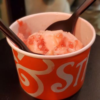 Salt & Straw - Rose and watermelon sorbet - Ice Cream & Frozen Yogurt Near Me - Seattle, Washington