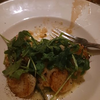 The Capital Grille - my half-devoured seared sea scallops and lobster - Steakhouses Near Me - Schaumburg, Illinois The Capital Grille - my half-devoured seared sea scallops and lobster - Steakhouses Near Me - Schaumburg, Illinois