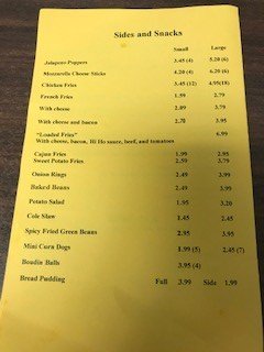 Menu photo 4 Hi Ho 2 Ponchatoula, LA