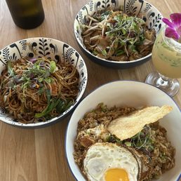 Nasi Goreng (Fried Rice), Mie Tek Tek, Kwetiau Goreng Nasi Goreng (Fried Rice), Mie Tek Tek, Kwetiau Goreng
