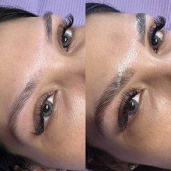 Infinite Beauty TMP - Before Classic fill and Brow lamination then after. 
Artist Tania