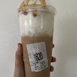 McDonald's - Large frapp. This is what a large frapp looks like according to Justin the manager.