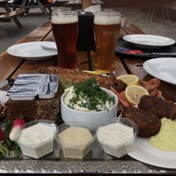 Røgeriet i Svaneke - Frokost!