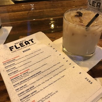 Detroit Fleat - bourbon and cream cocktail - Beer, Wine & Spirits Near Me - Ferndale, Michigan