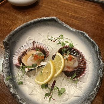 Tsukiyo Sushi - Scallop Crudo - Sushi Bars Near Me - Los Angeles, California Tsukiyo Sushi - Scallop Crudo - Sushi Bars Near Me - Los Angeles, California