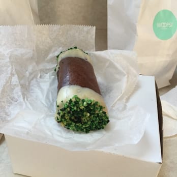Fortunato Brothers - The massive African cannoli. - Desserts Near Me - Brooklyn, New York Fortunato Brothers - The massive African cannoli. - Desserts Near Me - Brooklyn, New York
