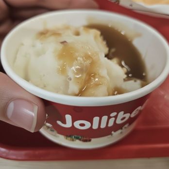 Jollibee - Mashed potatoes with gravy - Filipino Near Me - New York, New York