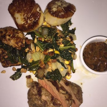 The Compass - Mixed grill with scallops, lamb shank - American Near Me - Phoenix, Arizona