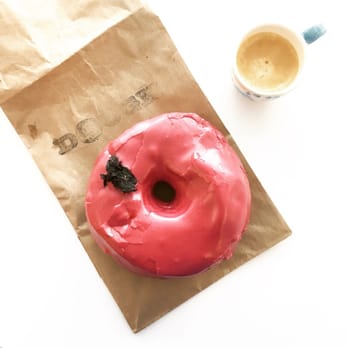 Dough - The hibiscus doughnut is pretty and pretty delicious - Donuts Near Me - New York, New York