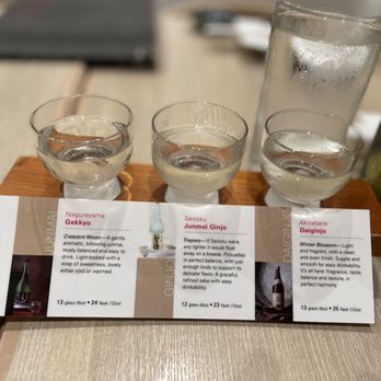 Rinka - Sake Flight - Japanese Near Me - Honolulu, Hawaii Rinka - Sake Flight - Japanese Near Me - Honolulu, Hawaii