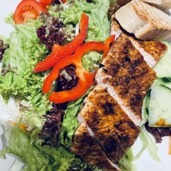 V-Heim - Salat mit Hünchenstreifen