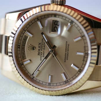 Jewelry-N-Loan - Gold Rolex Day-Date with a fluted bezel - Jewelry Near Me - Costa Mesa, California Jewelry-N-Loan - Gold Rolex Day-Date with a fluted bezel - Jewelry Near Me - Costa Mesa, California