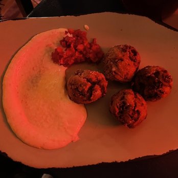 San Chez Bistro - Fritos De Queso Azul (blue cheese fritters) - Breakfast & Brunch Near Me - Grand Rapids, Michigan San Chez Bistro - Fritos De Queso Azul (blue cheese fritters) - Breakfast & Brunch Near Me - Grand Rapids, Michigan