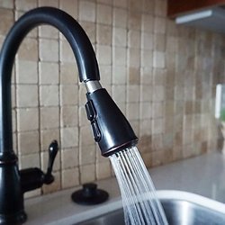 The Reserve on Sabine Apartments - Gooseneck faucet