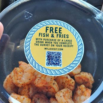 Long John Silver's - 15 piece grilled shrimp, $10. Shrimp meals no longer come with sides. - Fast Food Near Me - Kimball, Tennessee